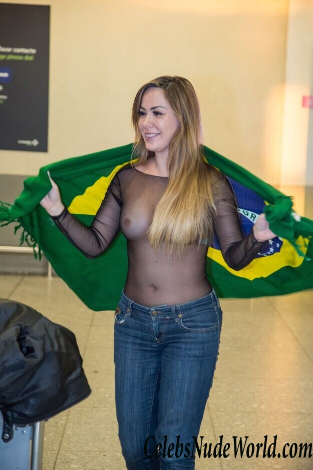 Ju Isen: Bustiest Brazilian Supporter Ever 104752