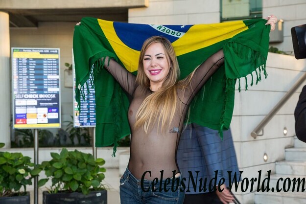 Ju Isen: Bustiest Brazilian Supporter Ever 104769
