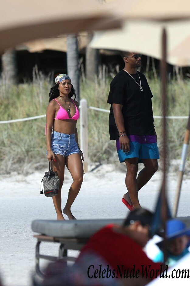 Karrueche Tran Bikini 111902