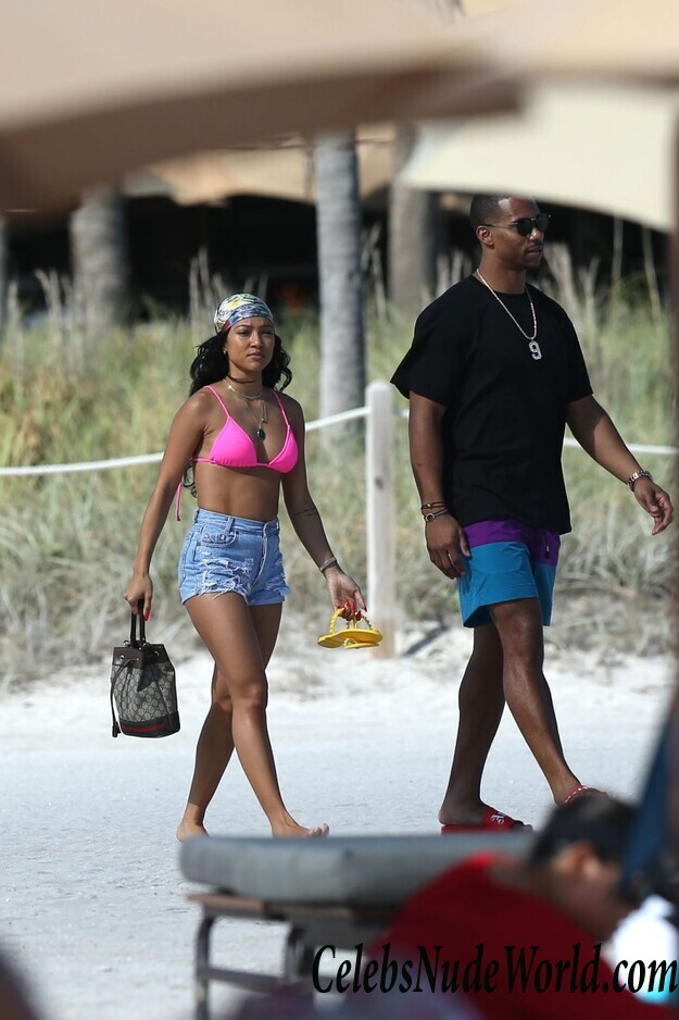 Karrueche Tran Bikini 111904