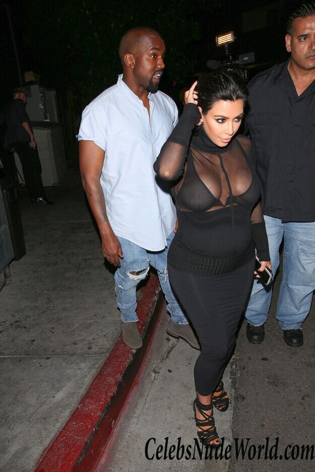 Kim Kardashian See Through pics 114520