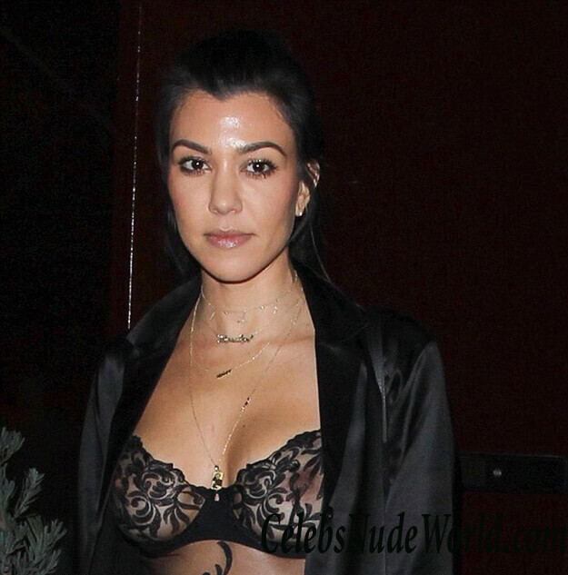 Kourtney Kardashian See Through Photos 116431