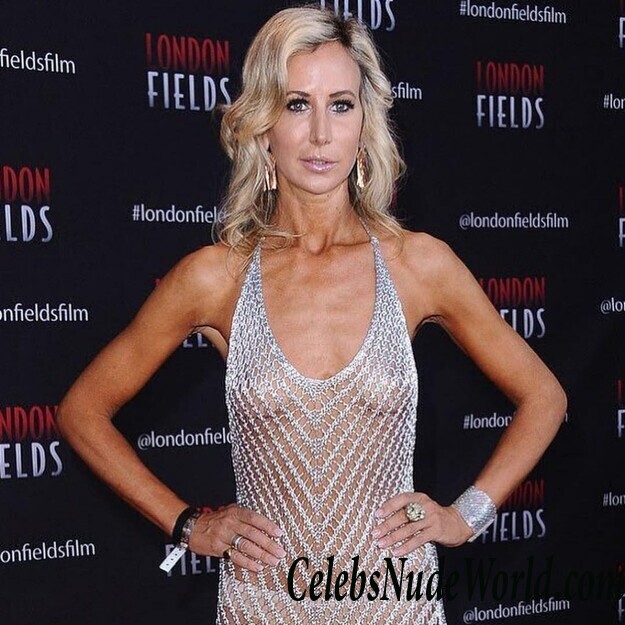 Lady Victoria Hervey Braless 117012