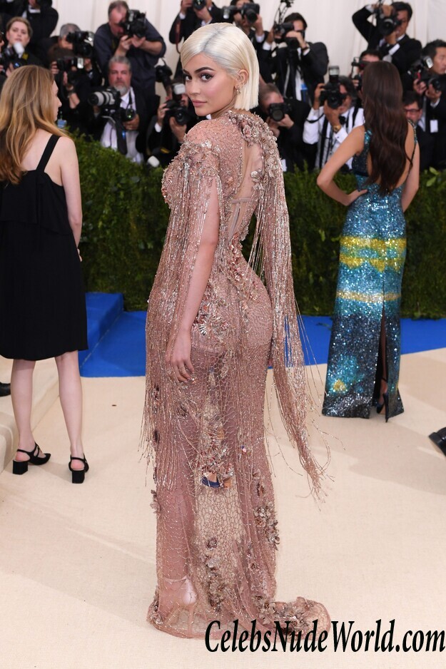 Kylie Jenner See Through Dress Pics 121540