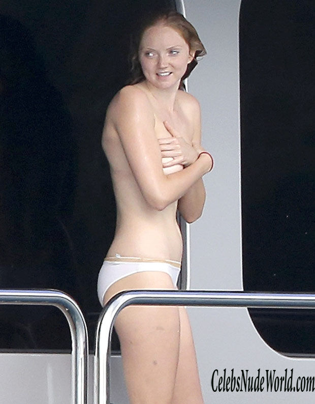 Lily Cole Topless 123812