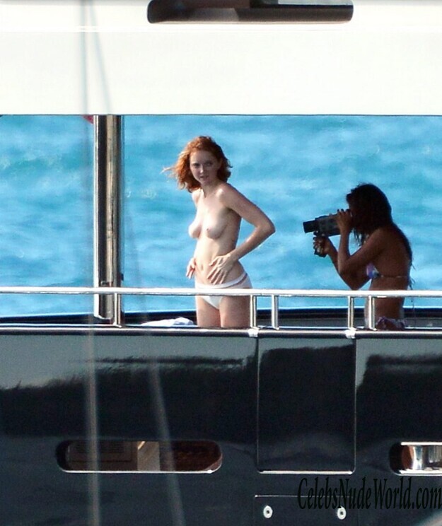 Lily Cole Topless 123814