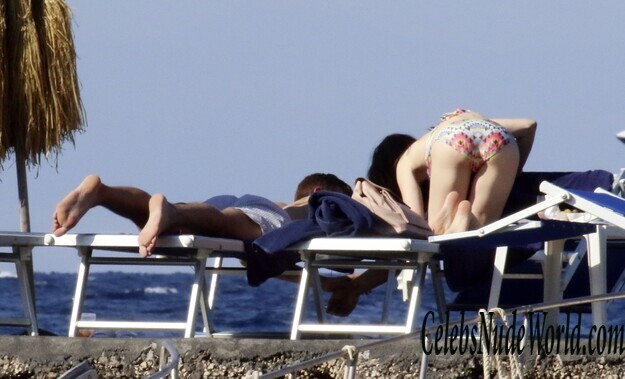 Lily Collins Bikini 127524