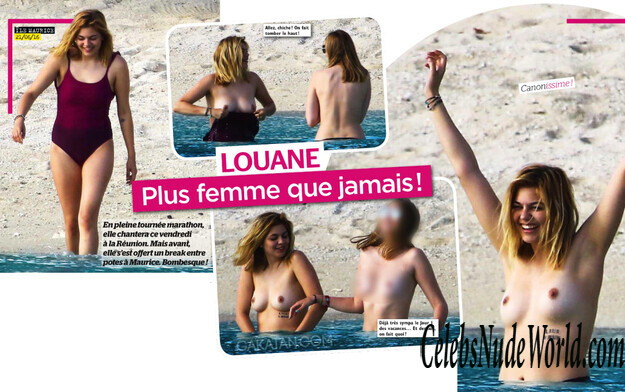 Louane naked