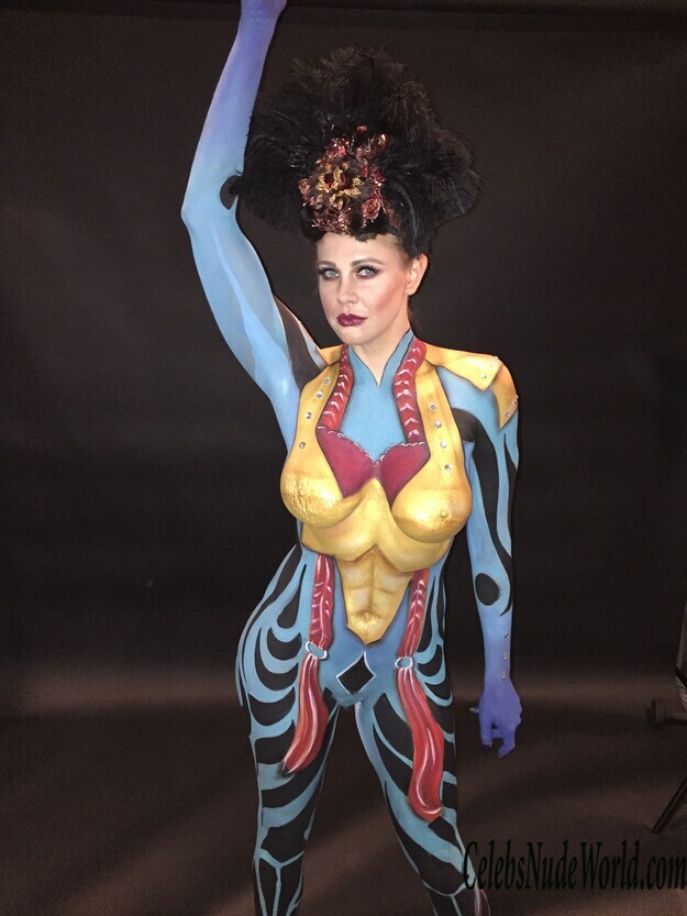 Maitland Ward nude bodypaint photos 131305