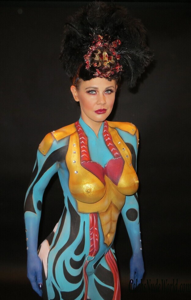 Maitland Ward nude bodypaint photos 131309