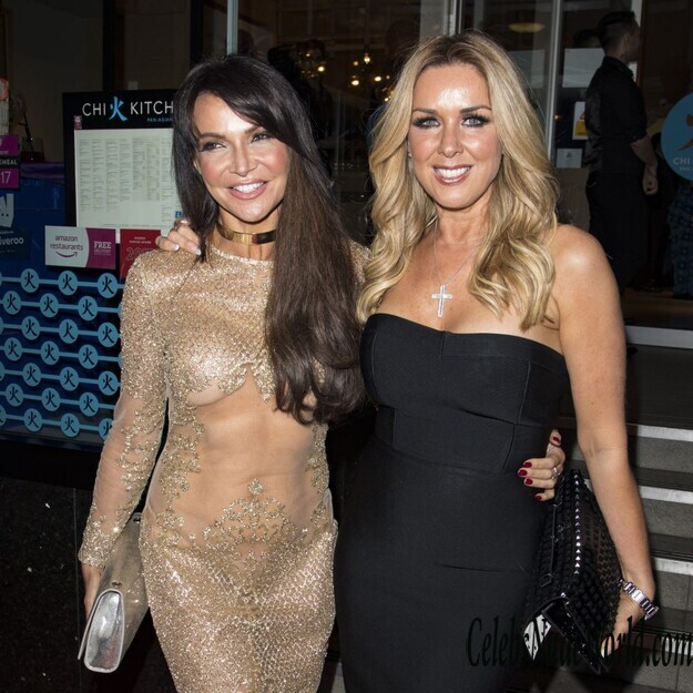 Lizzie Cundy Wearing Incredible See Through Dress 137332