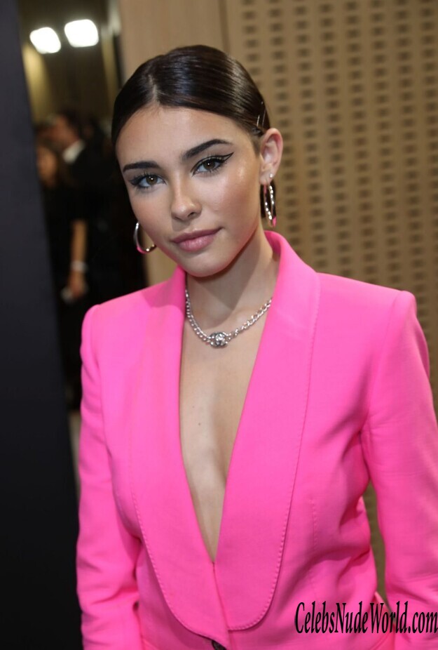 Madison Beer Braless 137646