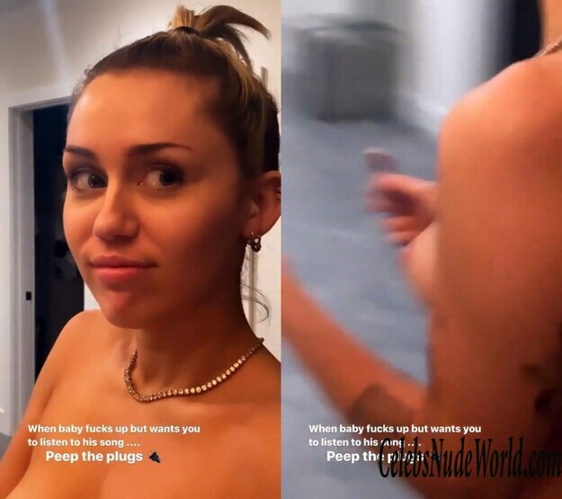Miley Cyrus Topless 145305
