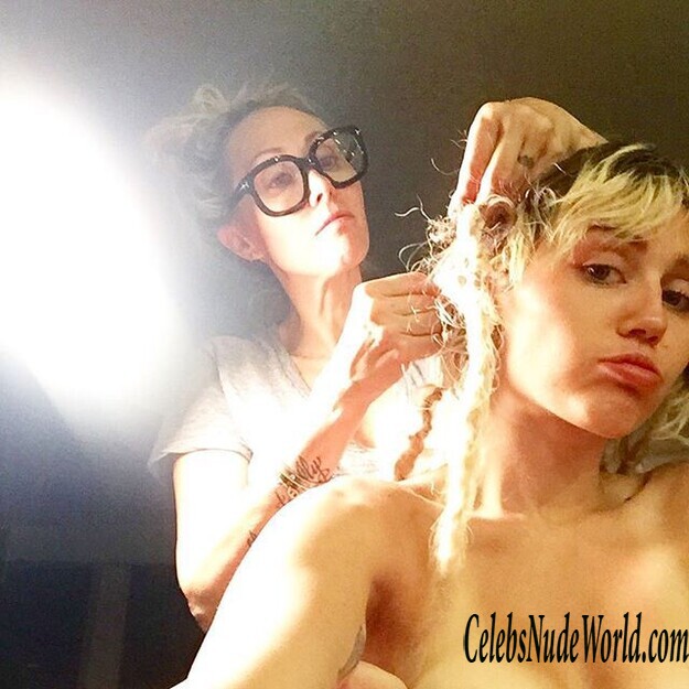 Miley Cyrus Nude Polaroids