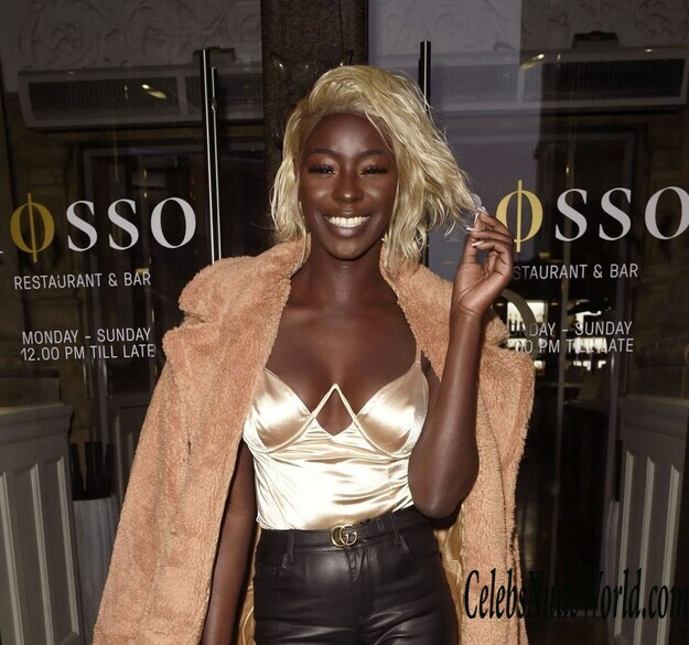 Priscilla Anyabu Cleavage 150628