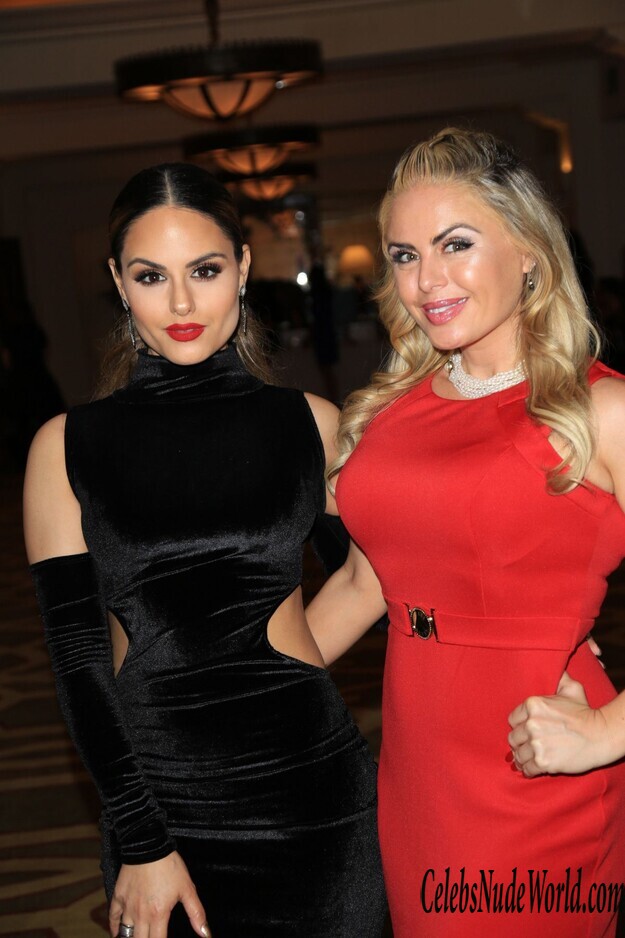 Pia Toscano Sexy Black Dress Photos 155063