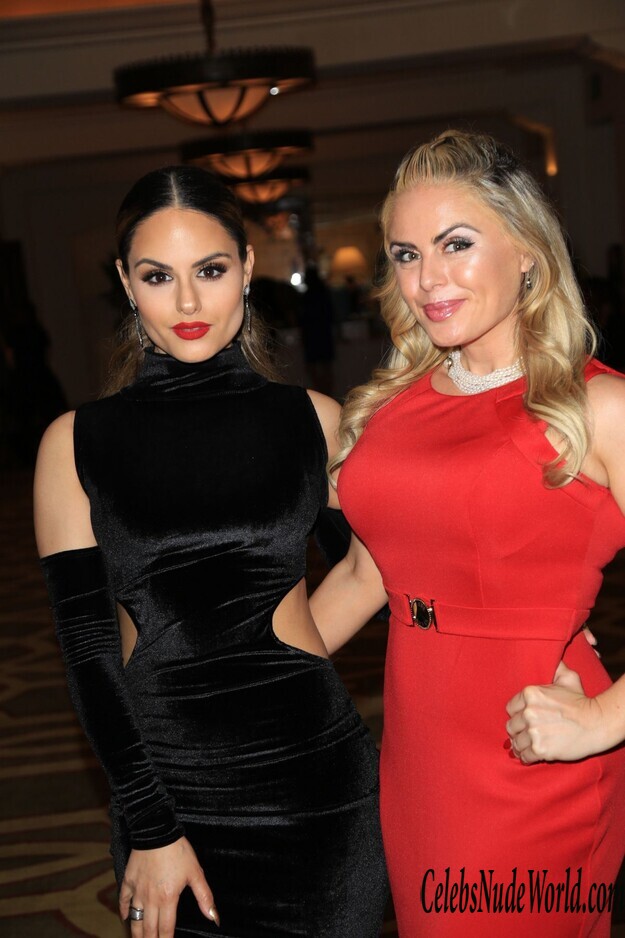 Pia Toscano Sexy Black Dress Photos 155065