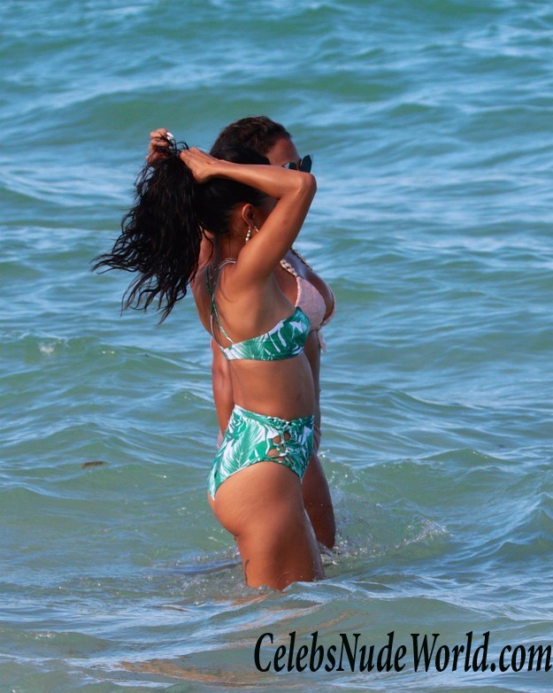 Christina Milian & Karrueche Tran In Bikinis At Miami Beach! 15688