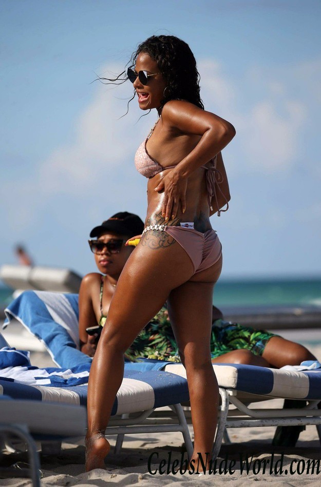 Christina Milian & Karrueche Tran In Bikinis At Miami Beach! 15702