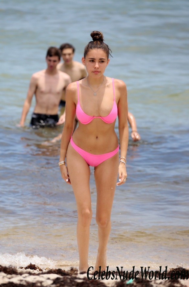Madison Beer Wearing A Thong Bikini In Miami 15835