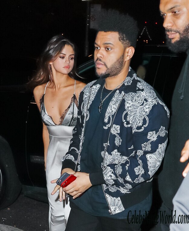 Selena Gomez Showing Some Sideboob At Night 161927