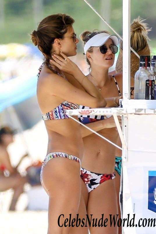 Alessandra Ambrosio Wearing A Bikini In Florianopolis, Brazil 16322