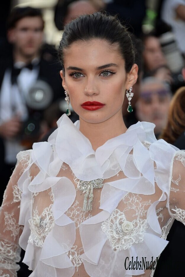 Sara Sampaio Shows Her Half Naked Ass 163317