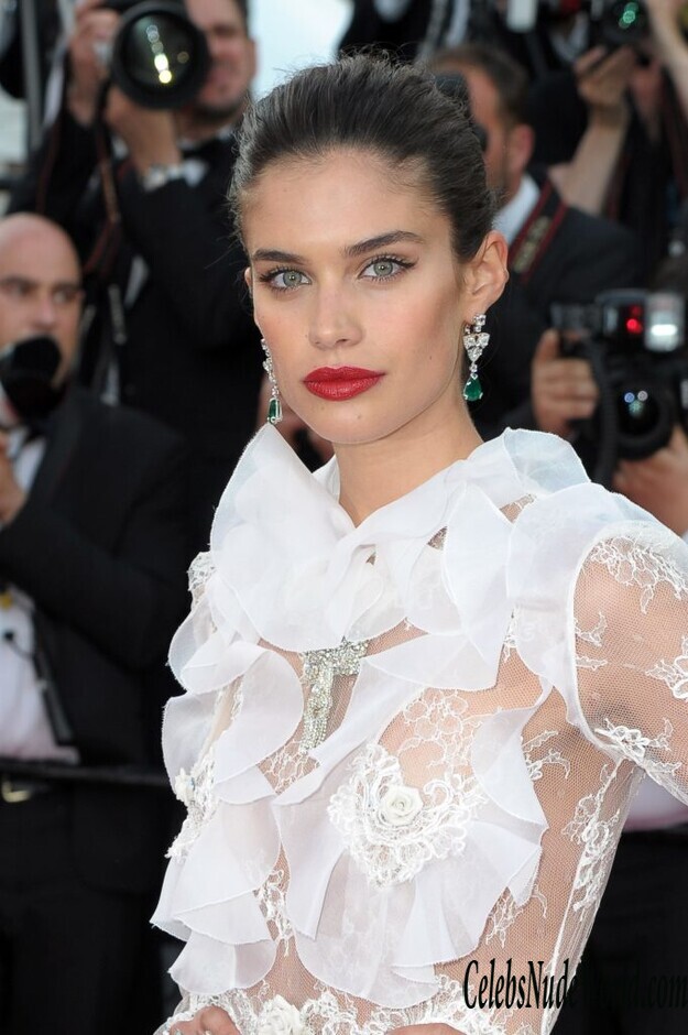 Sara Sampaio Shows Her Half Naked Ass 163399