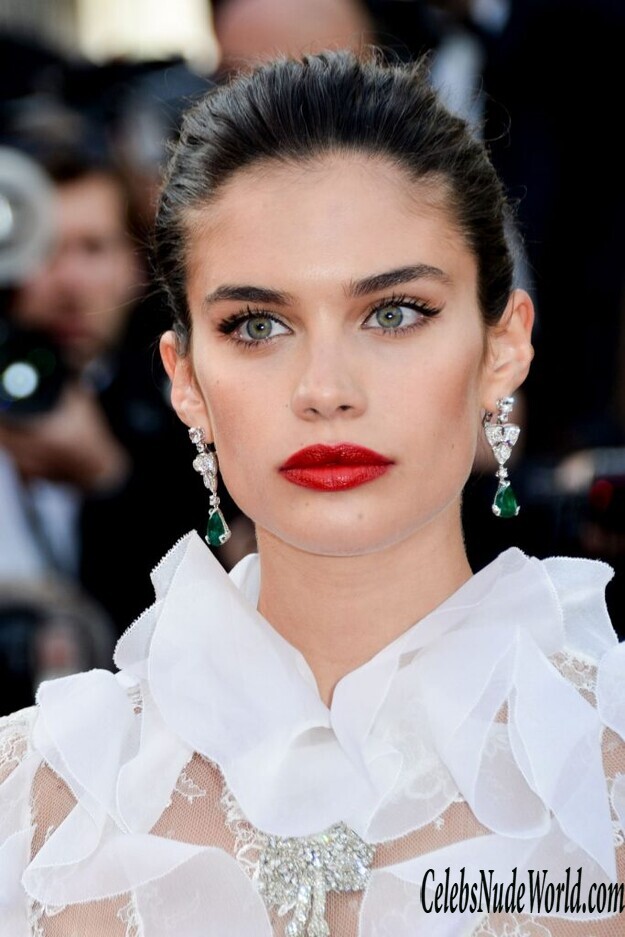 Sara Sampaio Shows Her Half Naked Ass 163408