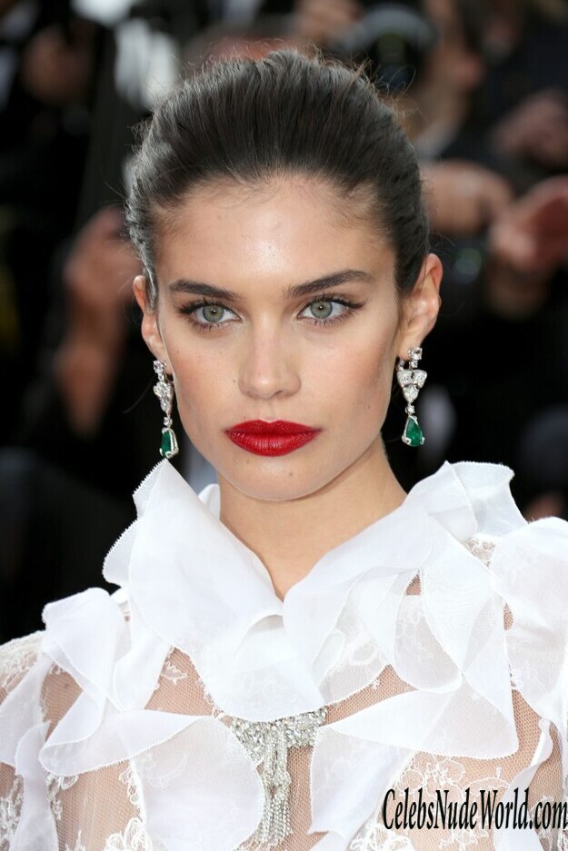 Sara Sampaio Shows Her Half Naked Ass 163410