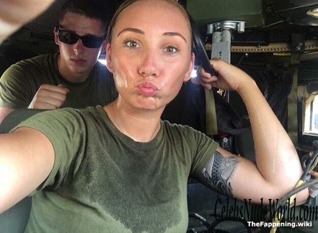 Marine nude photos leaked Hot Military
