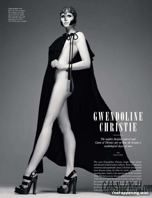 Naked gwendoline christie Gwendoline Christie