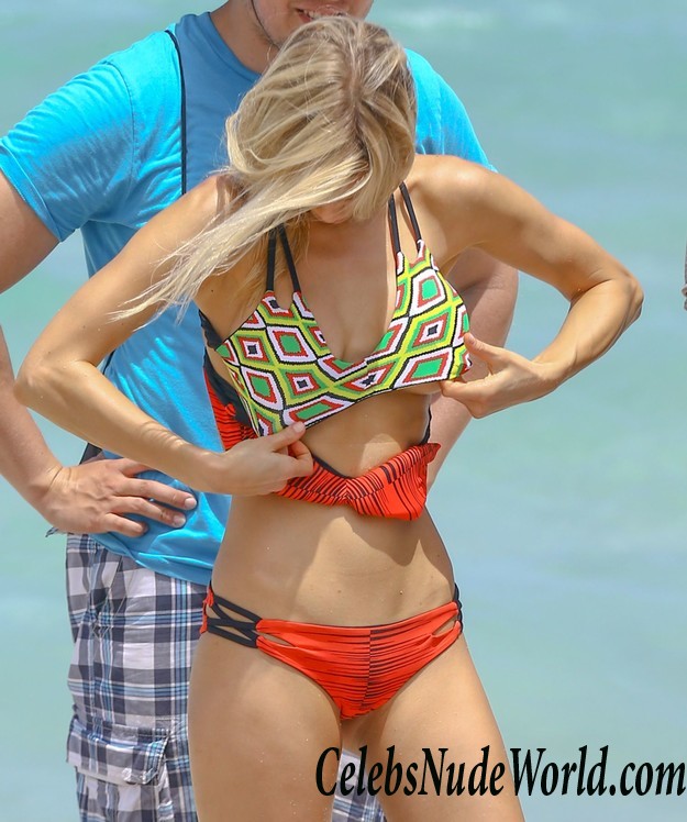Joy Corrigan Bikini (Topless) Photoshoot In Miami 21435