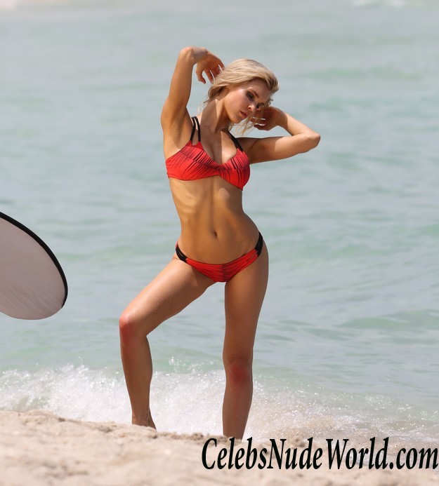 Joy Corrigan Bikini (Topless) Photoshoot In Miami 21456
