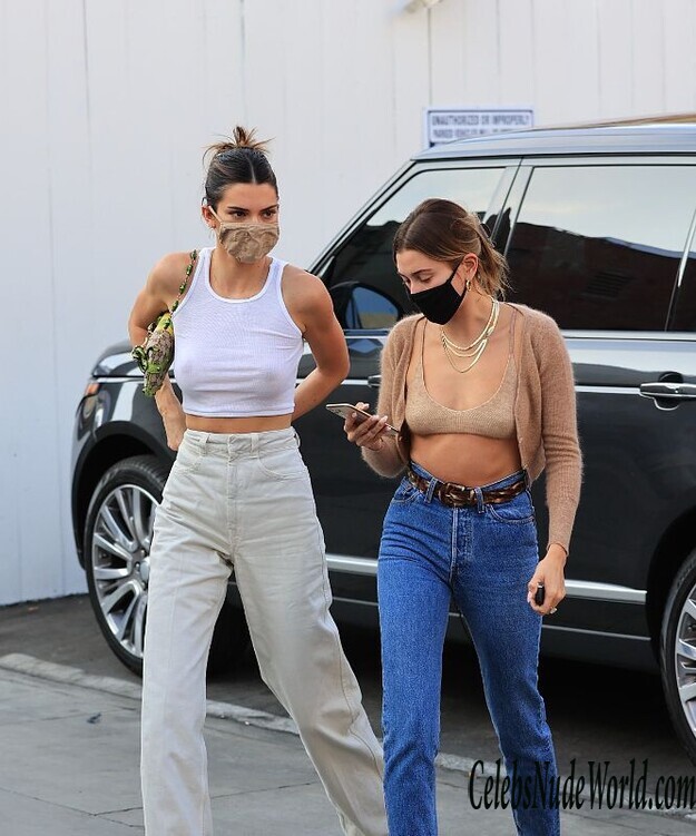 Kendall Jenner See Thru To Boobs In Los Angeles 231339