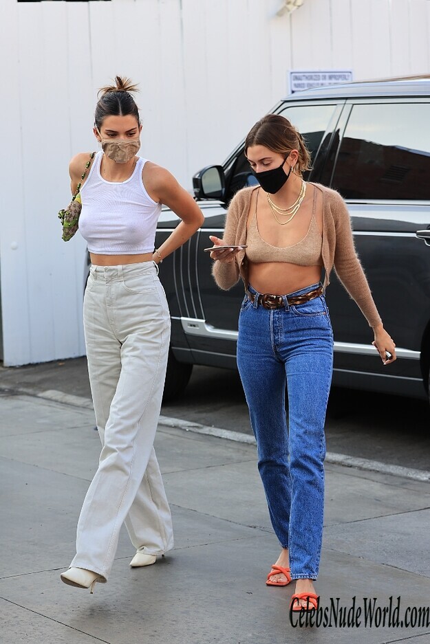 Kendall Jenner See Thru To Boobs In Los Angeles 231340