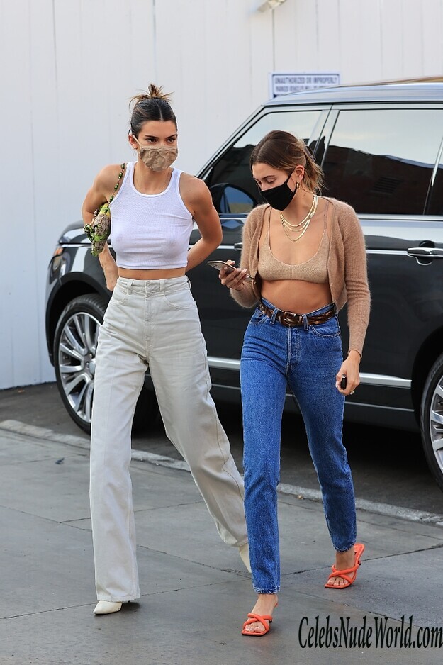 Kendall Jenner See Thru To Boobs In Los Angeles 231346