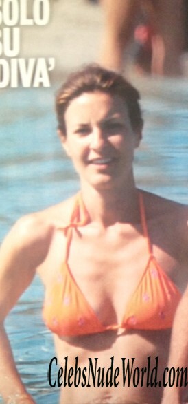 Alessandra Moretti during the summer 233124