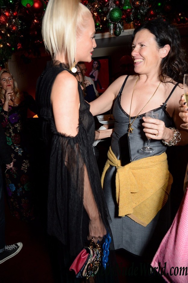 Poppy Delevingne Slight See Through To Nips At LOVE Magazine X Mas Party In London 24175