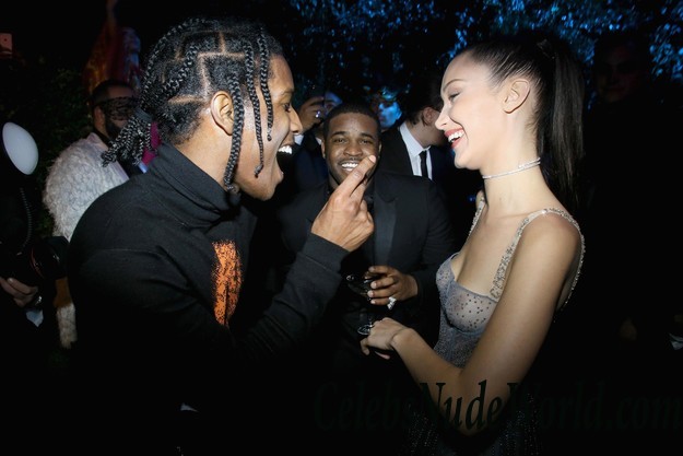 Bella Hadid See Through Dress At Dior Ball In Paris 24658