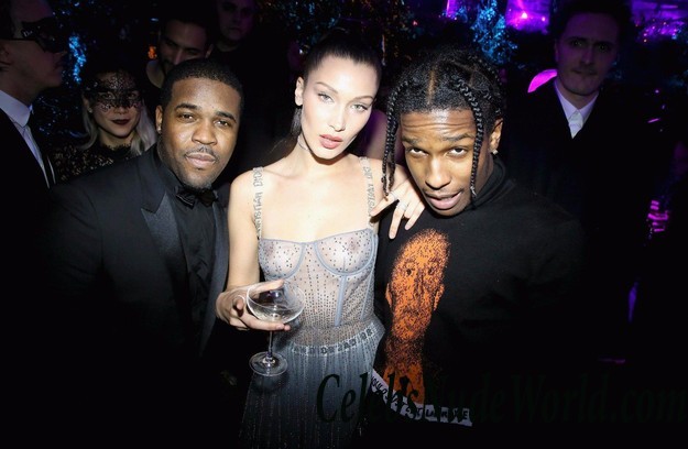 Bella Hadid See Through Dress At Dior Ball In Paris 24659