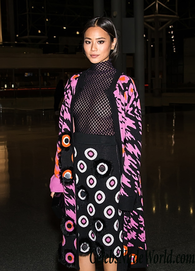 Jamie Chung See Through Ish At The Opening Ceremony Fashion Show In NY 24845