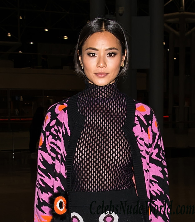 Jamie Chung See Through Ish At The Opening Ceremony Fashion Show In NY 24847