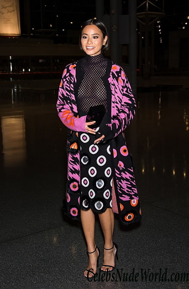 Jamie Chung See Through Ish At The Opening Ceremony Fashion Show In NY 24848