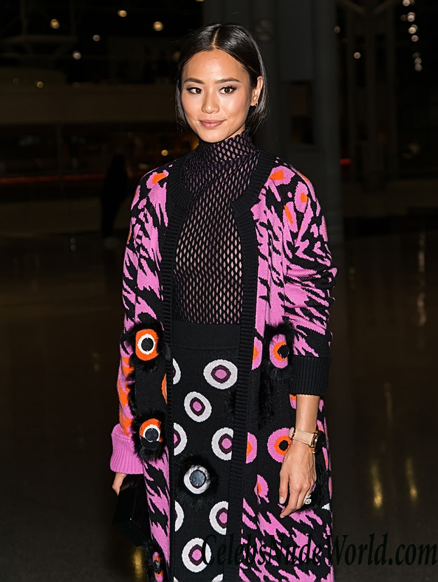 Jamie Chung See Through Ish At The Opening Ceremony Fashion Show In NY 24850