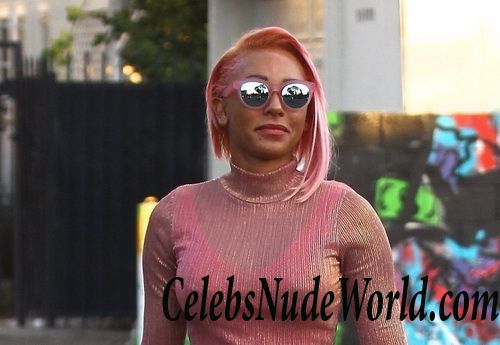 Melanie Brown See Thru To Nips In West Hollywood 25145