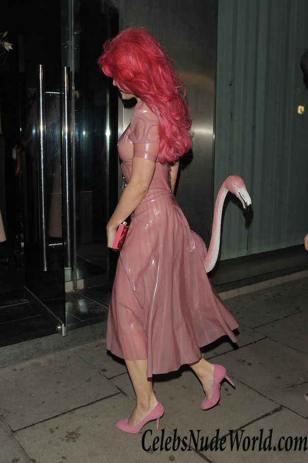 Daisy Lowe Braless See Through To Pasties Birthday Party In London 25446