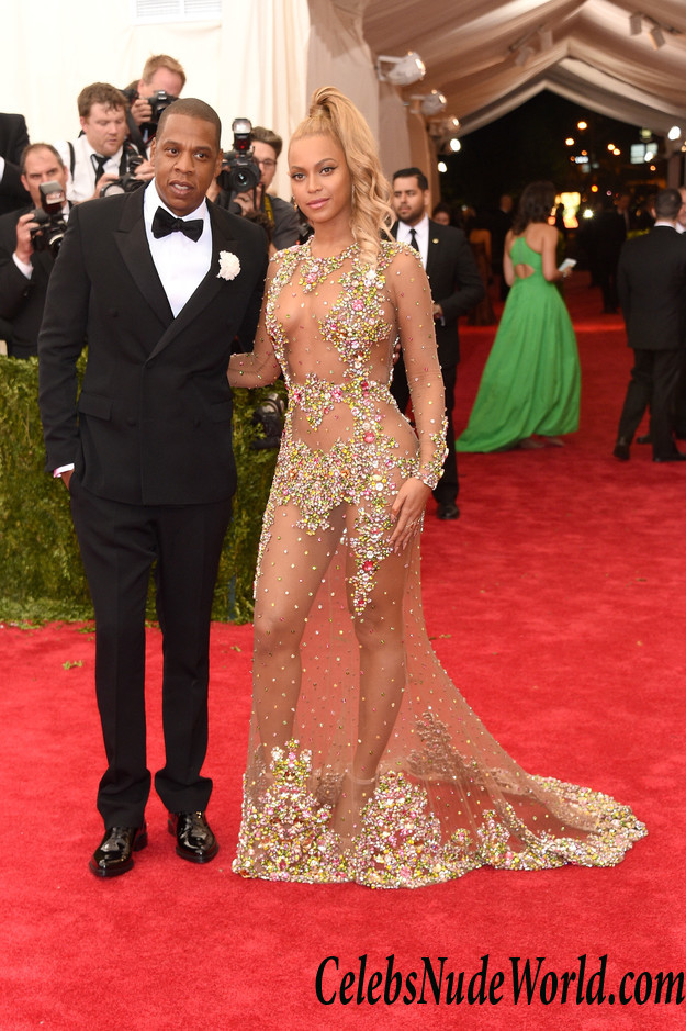 Beyonce See Through Dress At The China Through The Looking Glass Gala 27344