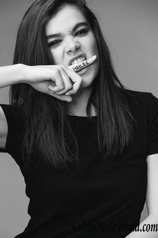 Hailee Steinfeld In A See Through Dress Photoshoot 27414