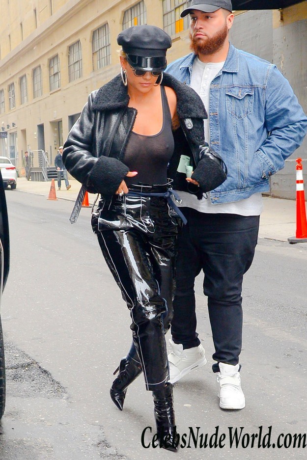 Rita Ora Braless See Thru At A Photoshoot In NYC 27623